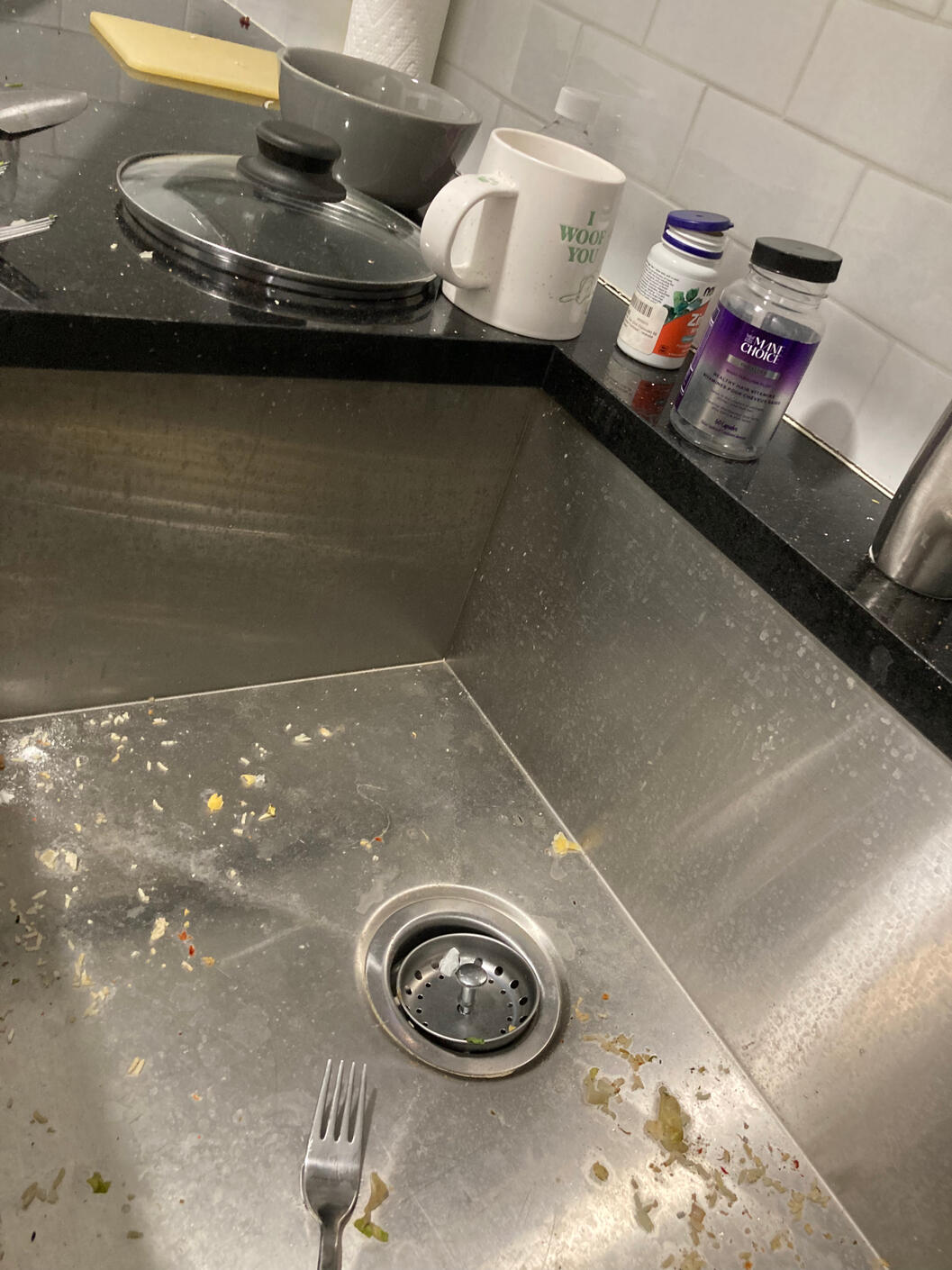 Sink and Counter BEFORE