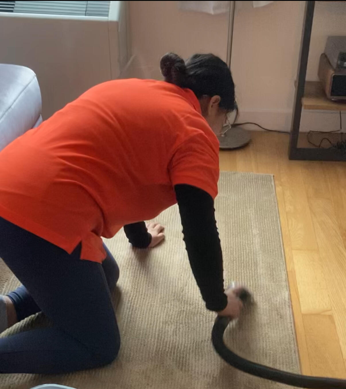 Bringing New Life to Carpet with our Carpet and Upholstery Cleaner